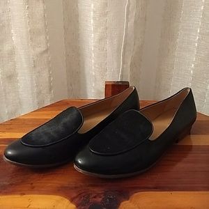 J.crew factory half calf hair half leather